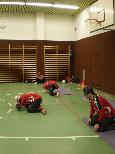 Bild zeigt Adnan, Danijel und Harald in Ballerwartung